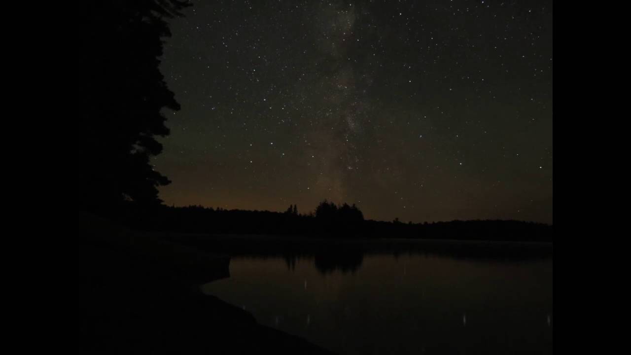 Algonquin Park Star Lapse including Northern Lights YouTube