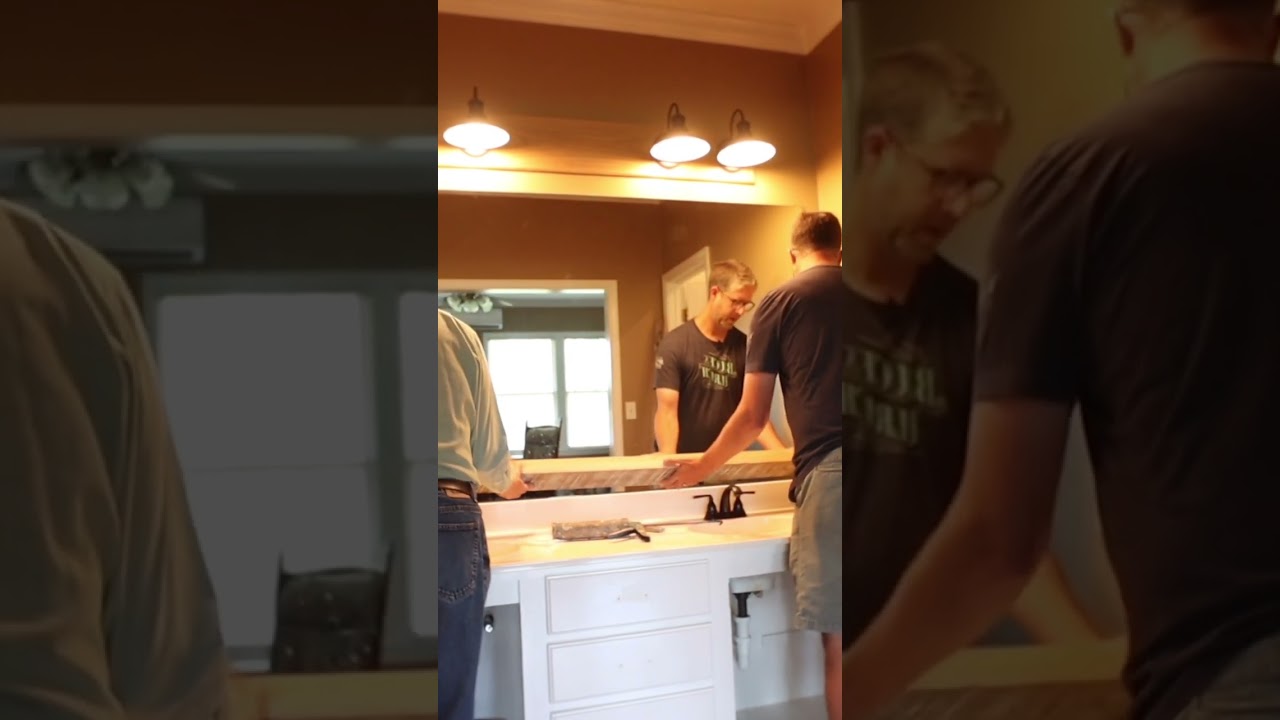 Only construction adhesive for mirror frame? 