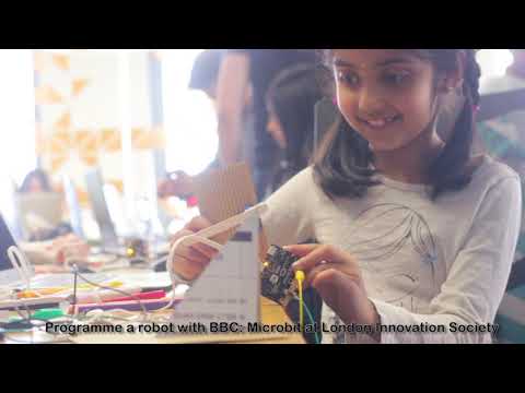 Robot Design Workshop with BBC Micro:bit from London Innovation Society