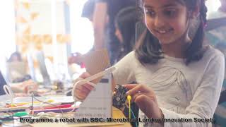 Robot Design Workshop with BBC Micro:bit from London Innovation Society