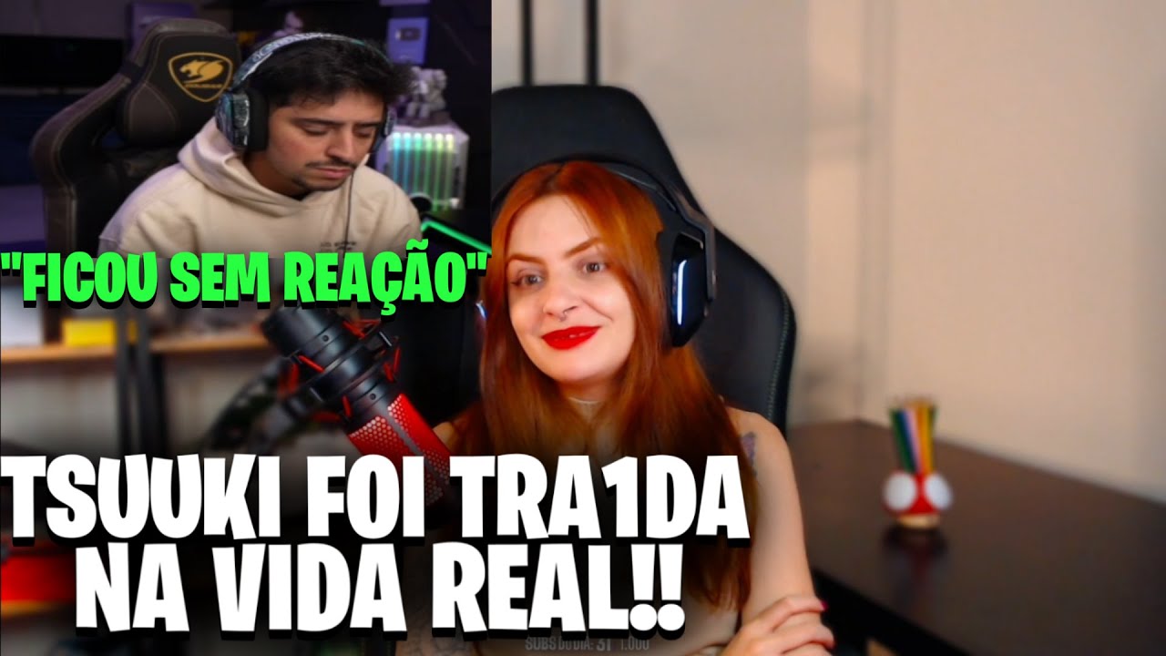 REAÇÃO DO CORINGA AO SABER QUE A TSUUK FOI TRA1DA NA VIDA REAL!!