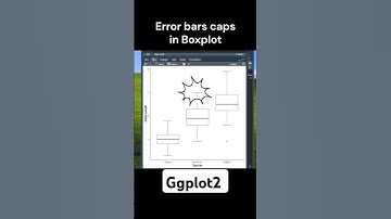 How to add error bar cap in boxplot, ggplot2, R #tidyverse  #ggplot2  #datascience