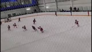 U10 AAA Hockey 1 on 5 Goal