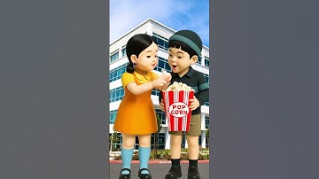 Squid Game AI PopCorn ASMR #squidgame #squidgame2 #ai #asmr