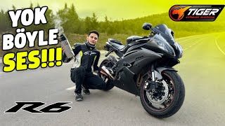 Ti̇ger Egzoz Taktim Yzf R6 Flyby