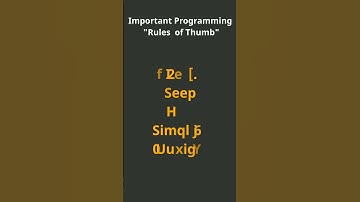 Programming SIGMA RULES 😎🔥 | K.I.S.S #shorts