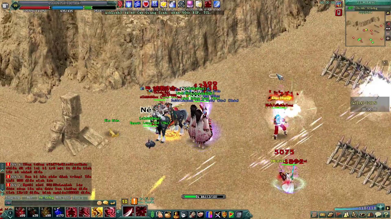 Võ Lâm 2 : Thử Thách cầm DMNH lấy TOP jx2mienphi