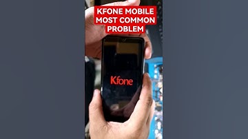 KFONE MOBILE MOST COMMON PROBLEM
