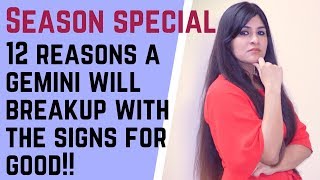Celebrity GEMINI | ZODIAC | Breakup | Season Special | 12 Reasons A Gemini will breakup with the Signs Profile