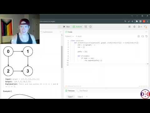 Yukaria Code: Solving Leetcode 797 - All Paths Source to Target (Python)
