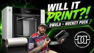 xTool O1 Omni Put to the Test: Full Wrap On Owala Tumbler, Hockey Puck Print, Rotary & Smart Masking