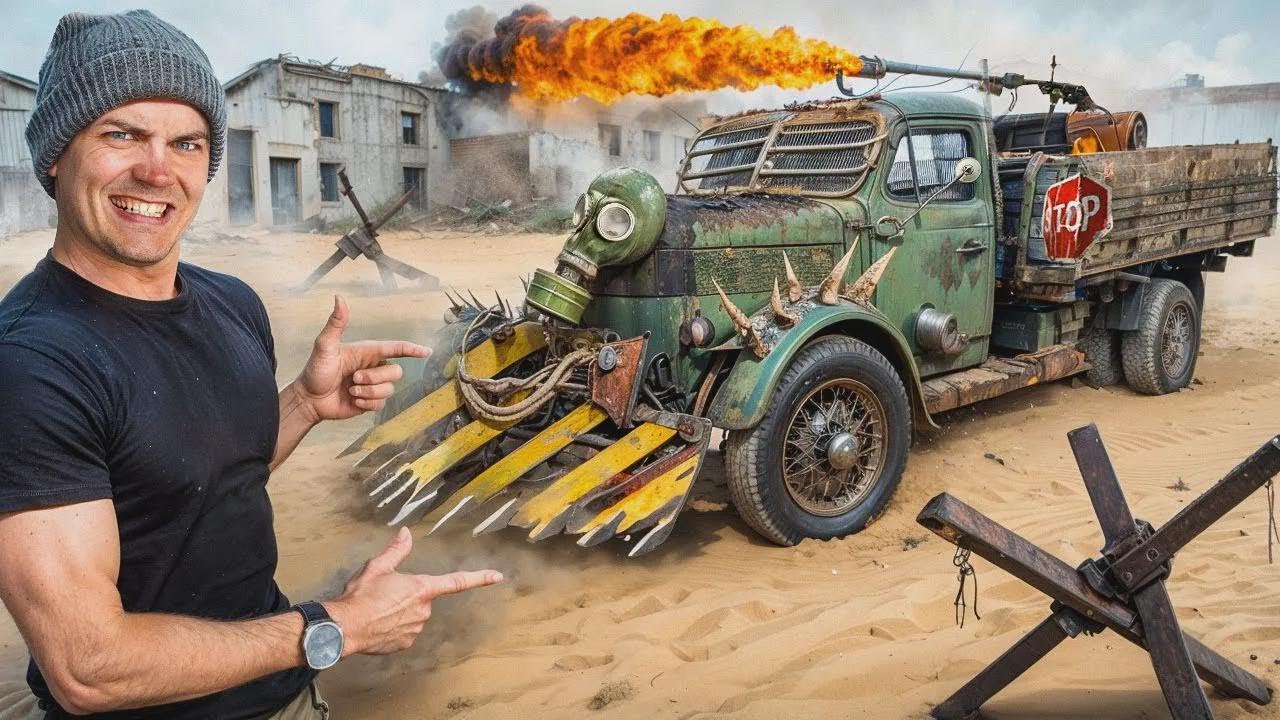 Φτιάξαμε φορτηγό για το τέλος του κόσμου και το οδηγήσαμε στη ζώνη του Τσέρνομπιλ!