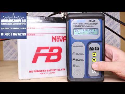 Видео обзор аккумулятора FB Super Nova 40B19R