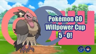 Pokémon GO PvP Willpower Cup, 5 - 0 with new team!