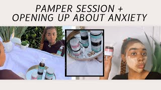 VLOGMAS 2020 | DAY 19: PAMPER SESSION WITH ME + OPENING UP ABOUT ANXIETY