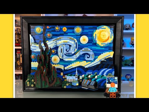 Recensione LEGO Ideas Vincent van Gogh - Notte stellata 21333