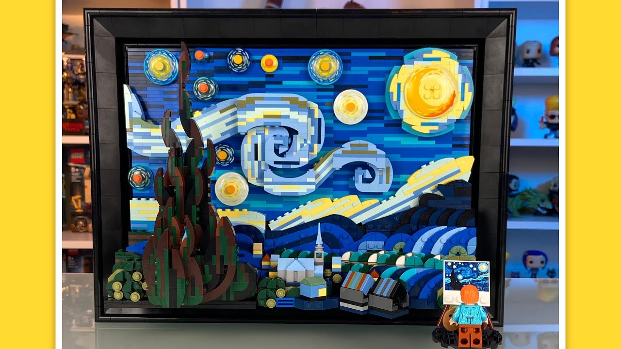 Recensione LEGO Ideas Vincent van Gogh - Notte stellata 21333 (Esclusiva  IBS) 