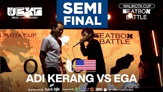 ADI KERANG VS EGA | INDONESIA BEATBOX PARTY 2023: Walikota Cup | Semi Finals