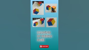 How to Draw a Rubik’s Cube Step by Step
