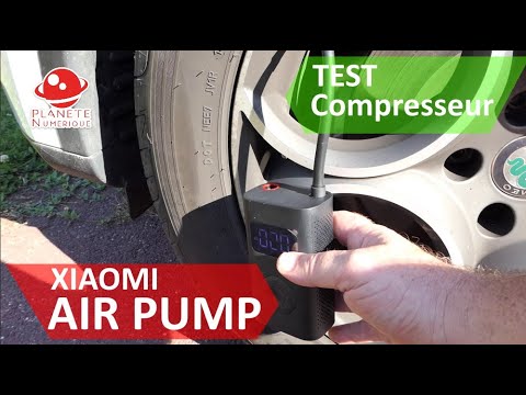 Test Mini compresseur gonfleur XIAOMI autonome. Vos pneus Auto