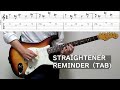 ストレイテナー REMINDER guitar cover(TAB)