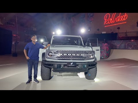 2022 Ford Bronco Walkaround Review and UAE Launch Event - Ford's wrangler competitor | DRIVETERRAIN