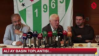 Ali Ay Basın Toplantısı