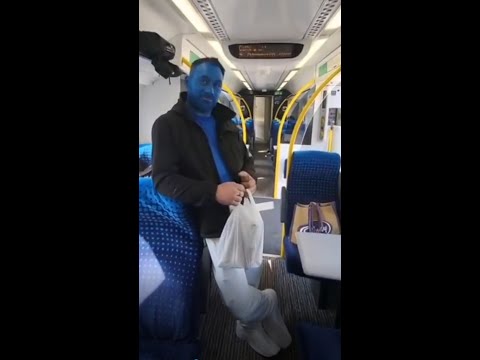 Lads hilariously prank pal by telling him stag do will be fancy dress - as he turns up as a Smurf