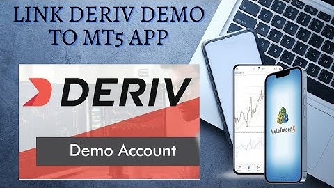Linking Deriv Demo Account to MT5 App Latest || Boom & Crash || 2023