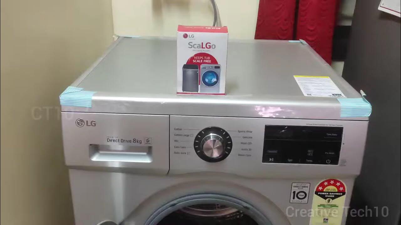 LG Washing Machine Tub Cleaning Front Load LG Scalgo Descaling