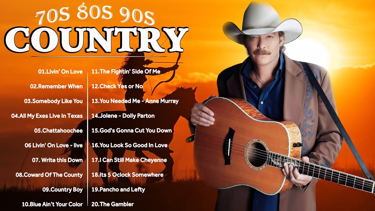 George Strait, Kenny Rogers, Alan Jackson, Randy Travis 🤠 Best Classic ...