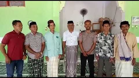 Anti Hoaks Jamaah masjid bersama Bhabinkamtibmas Desa Bonto manai kec  bangkala jeneponto