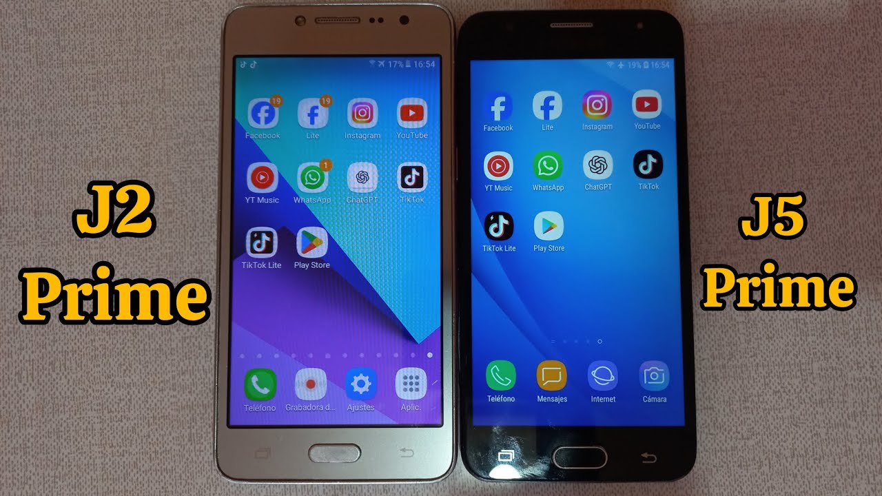 Samsung Galaxy J2 Prime vs Samsung Galaxy J5 Prime 