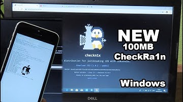 *UPDATE* NEW CheckRa1n For iOS 12.3-13.3 (100MB CheckRa1n Windows)