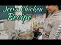 Jeera chicken  indian jeera chiken  recipe  poonam  you tube  vlog