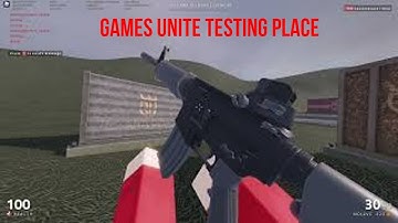 Games Unite Testing Place | Roblox | All Reload and Inspect Animations