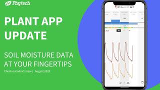 Phytech Plant app / August update: Soil moisture data at your fingertips screenshot 4