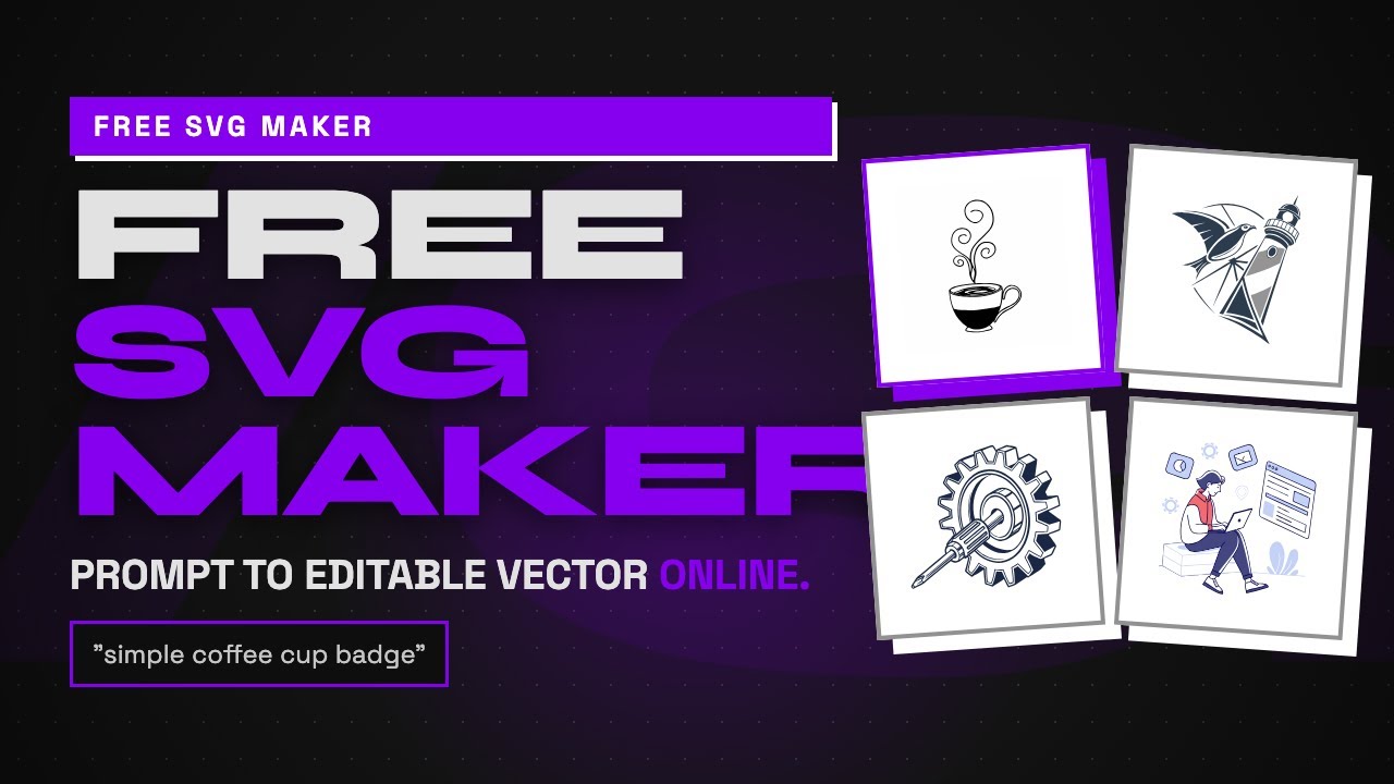 Free SVG Maker: Create Clean Editable SVGs Online with AI