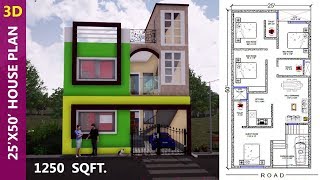 25X50 FEET HOUSE PLAN WITH CAR PARKING, PERFECT FOR RENT PURPOSE {हिन्दी}ll PAHELI TVll 2020