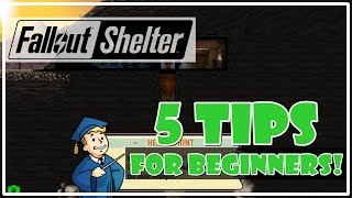 Fallout Shelter -  5 tips for beginners - starter's guide!