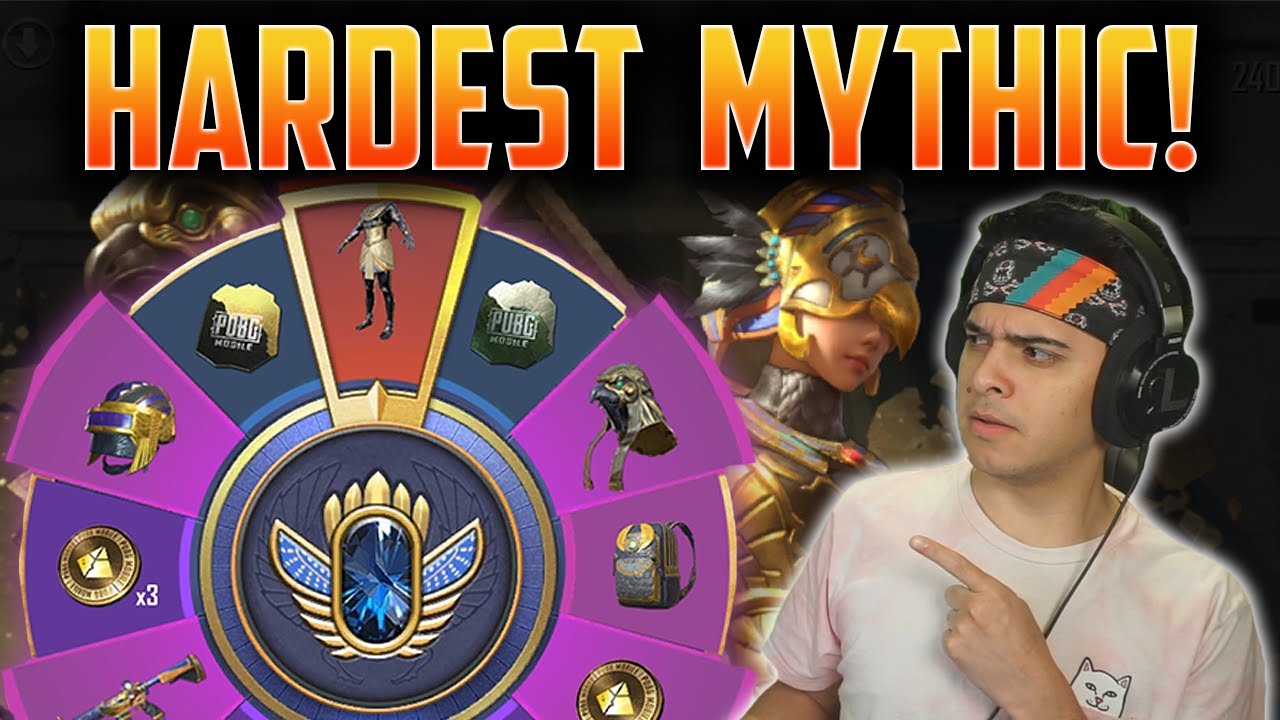 12,000 UC FOR NEW WADJET SPIN! - Hardest Mythic in PUBG MOBILE!