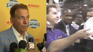 Nick Saban inducted into Louisiana Sports Hall of Fame