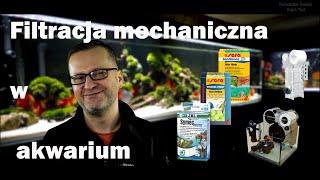 Filtracja mechaniczna w akwarium. Mechanical filtration in the aquarium