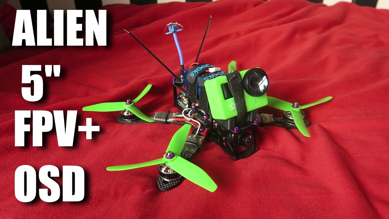 Build A Top Spec Race Quad With FPV + OSD - YouTube
