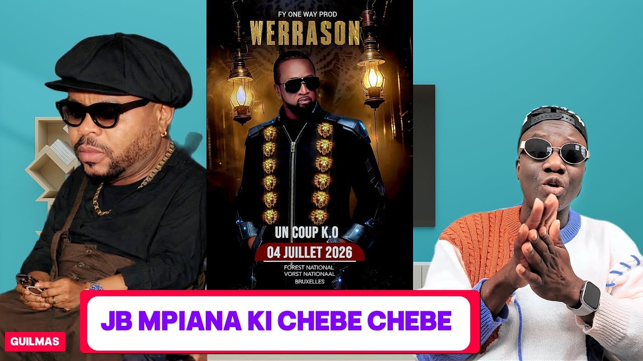 WERRASON  UN COUP K.O 04.07.2026, JB MPIANA AZWI KIZUNGU ZUNGU