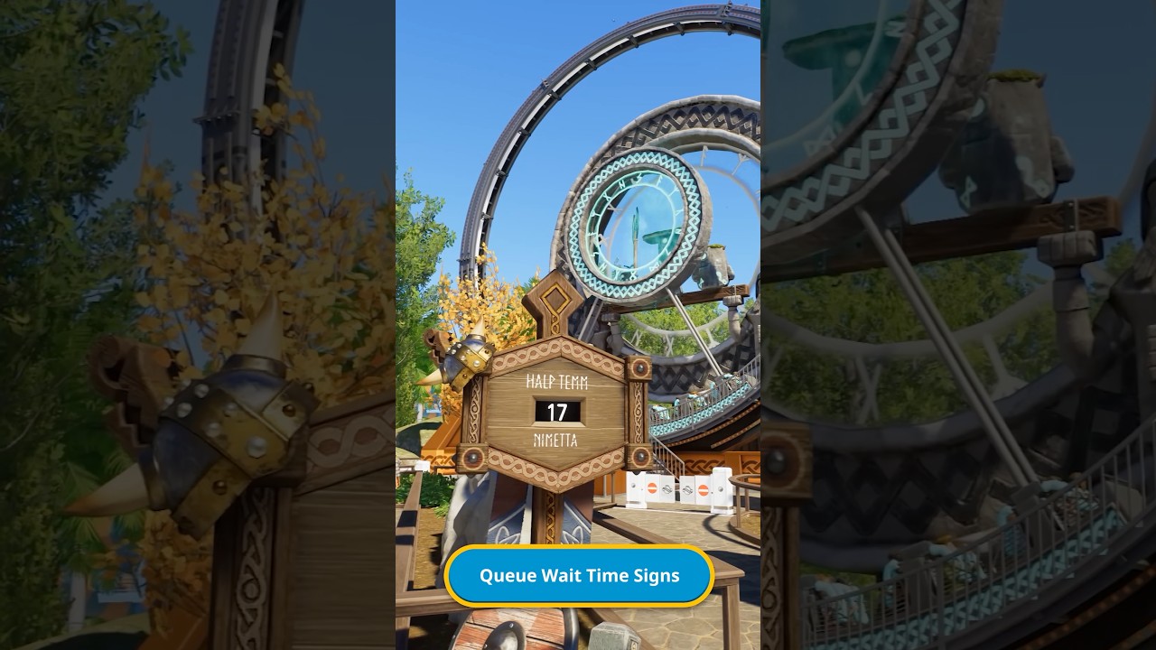 🎢 Free Update 11 for Planet Coaster 2 drops August 19! 🥳😱💙 #planetcoaster2 #themepark #game