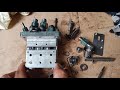 how to fix fuel injection pump,remove and installed Kubota D722