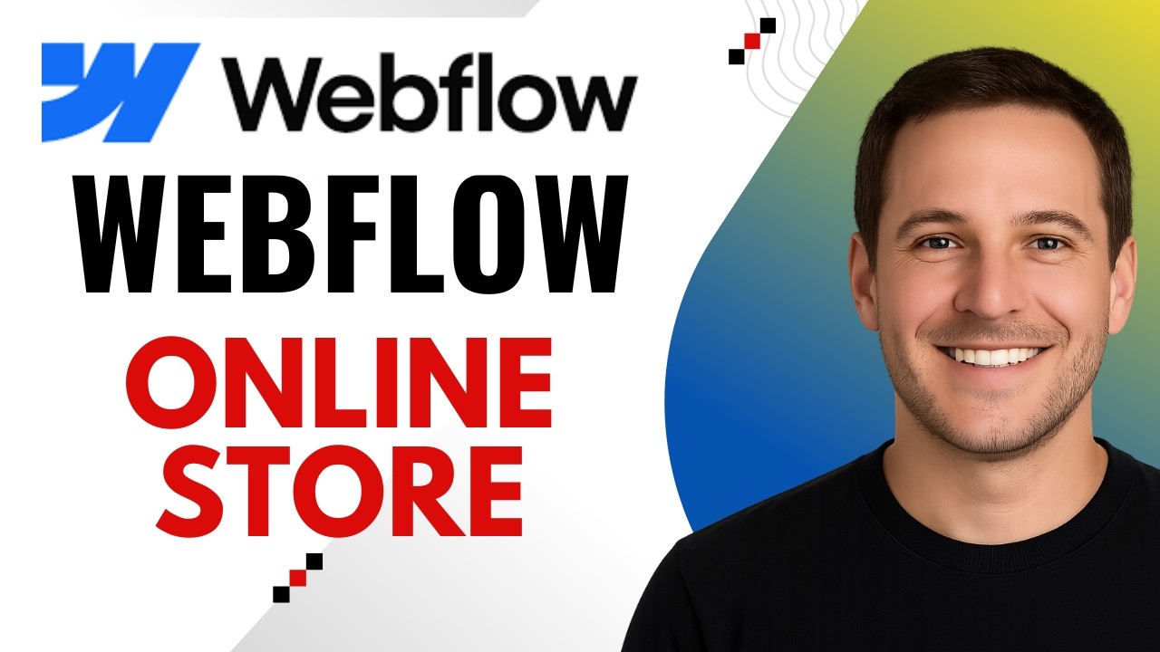 How to Add E commerce Store to Webflow Site - YouTube