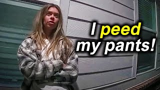 Entitled TikTok Star Pees Her Pants When Arrested