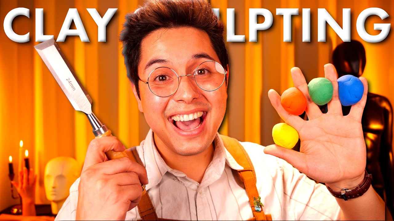 Relaxing Clay Face Sculpting Experience | ASMR Roleplay & Personal Attention